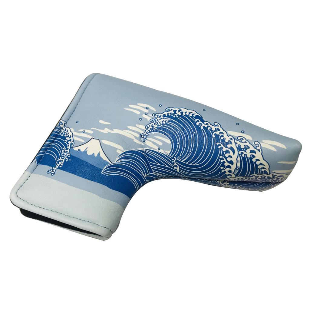 2-4 Packung PU Leather Golf Blade Putter Head Cover Headcover