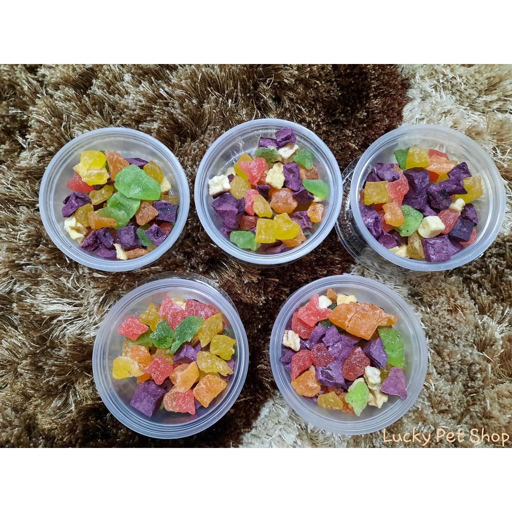 Salad trái cây sấy lạnh cho hamster