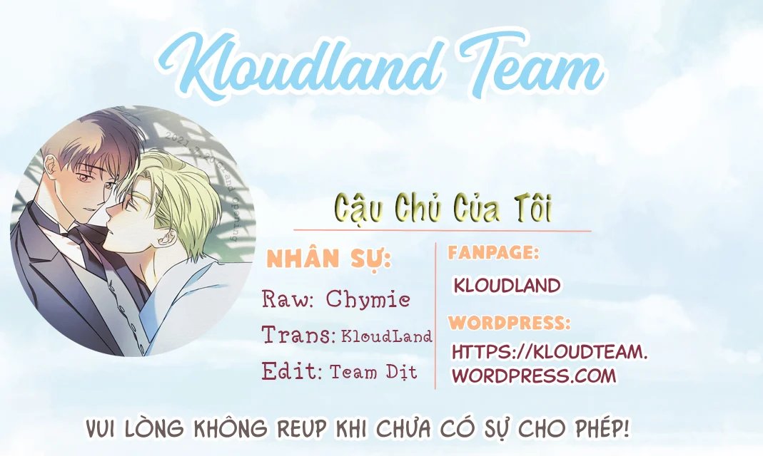 cậu chủ của tôi chapter 12 1