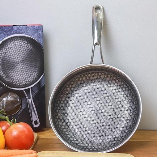 Chảo chống dính hoa tuyết bếp từ cào không xước Kims Cook Noon Song Hàn Quốc - 20cm/22cm/24cm/26cm/28cm/30cm/32cm