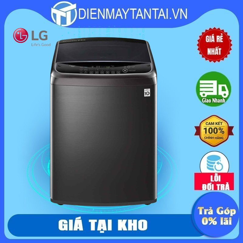 Máy Giặt Cửa Trên Inverter LG TH2722SSAK (22Kg) - Mẫu 2019 - Hàng Chính Hãng