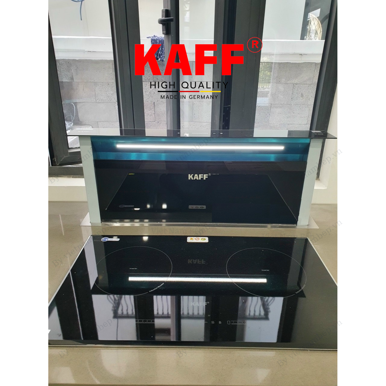 Bếp âm từ đôi nhập khẩu Germany KAFF KF-IH870Z - Hàng Chính Hãng