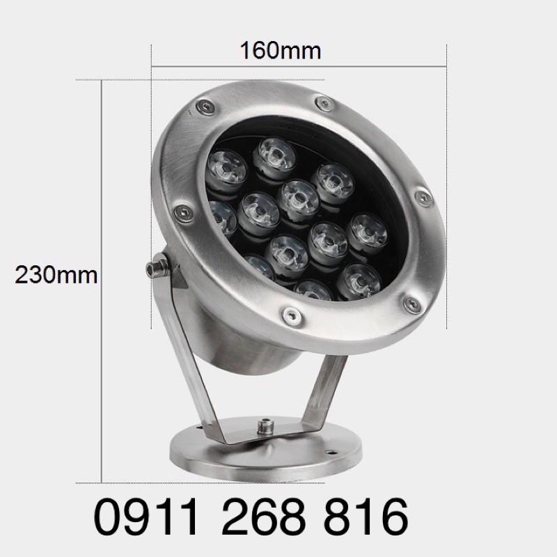 Đèn LED âm nước 12W (chiếu pha)