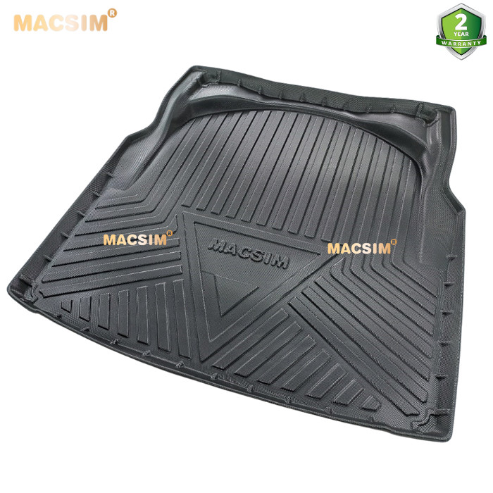 Thảm lót cốp xe ô tô qd  Mercedes E  2010- 2015  nhãn hiệu Macsim chất liệu TPV cao cấp màu đen