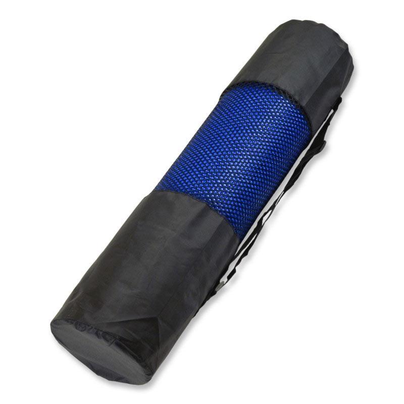 Thảm tập yoga gym thể dục chống trượt tại nhà tpe cao cấp 2 lớp dày 6mm cao su du lịch dây túi chính hãng BH 12 tháng
