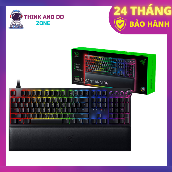 Bàn phím Razer Huntsman V2 Analog-Optical- HÀNG CHÍNH HÃNG