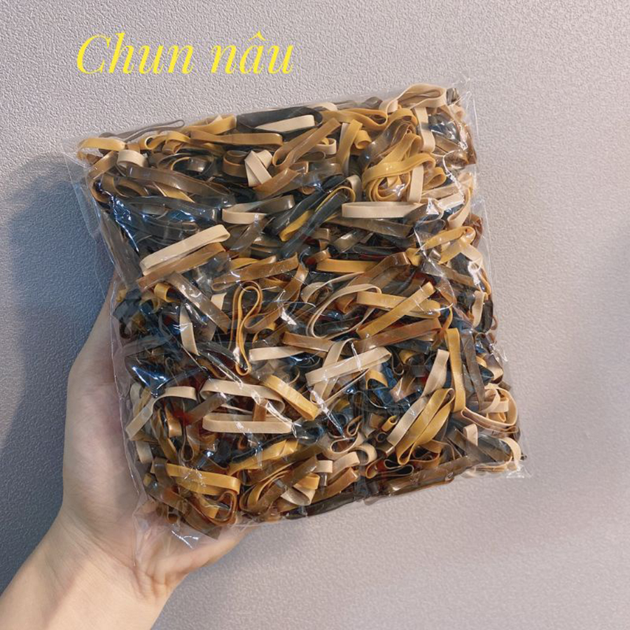 Thun cột tóc dây cột tóc sợi to chắc chắn