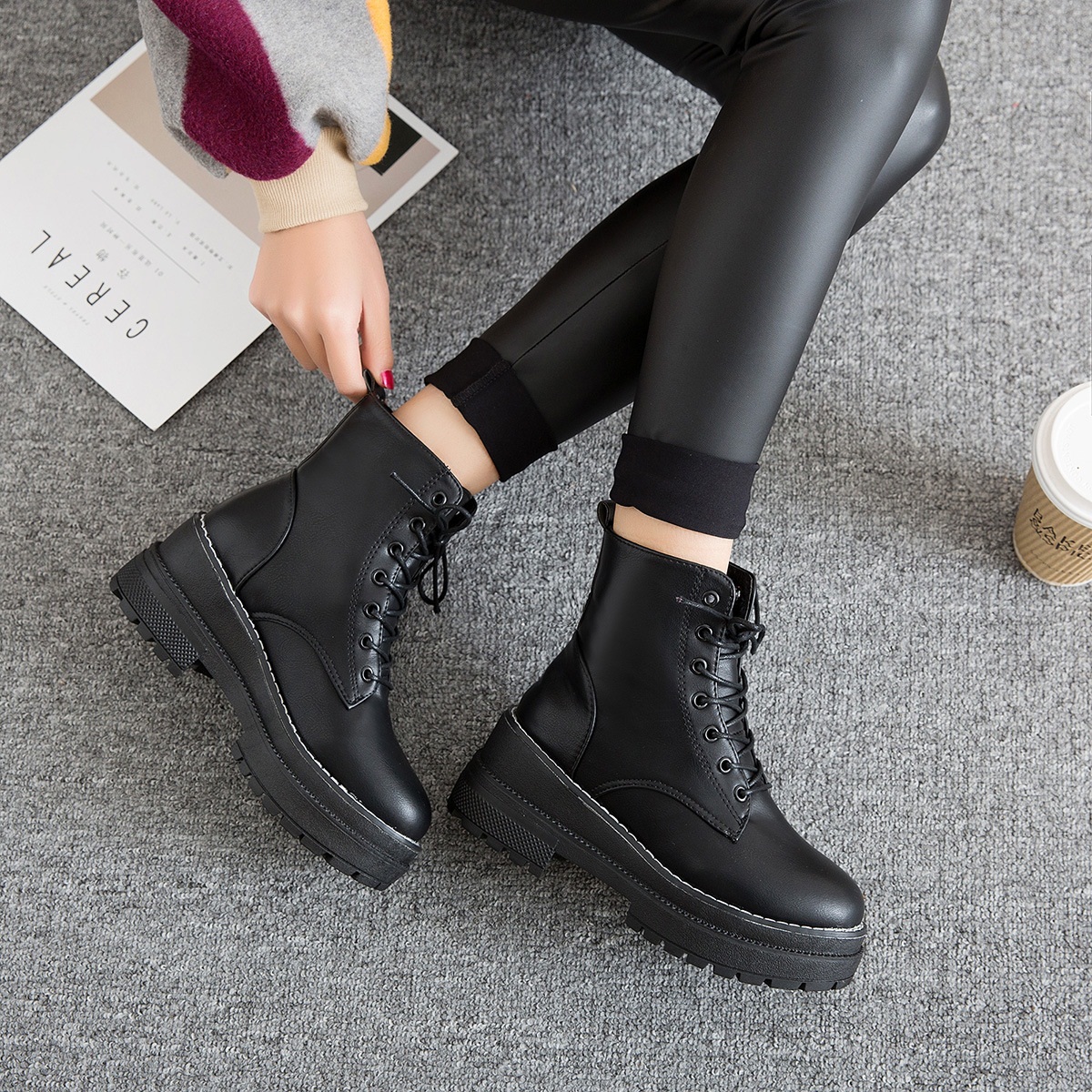 Giày Boot nữ thời trang cá tính B118