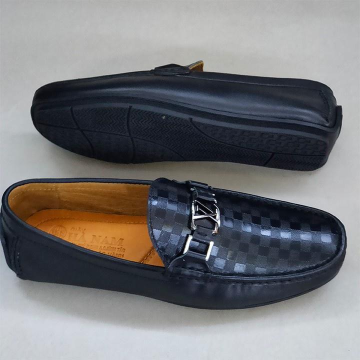 Giày Mọi Nam Da Đế Âm Bò Thật TiTi ĐÔ Cao Cấp GDA2022d