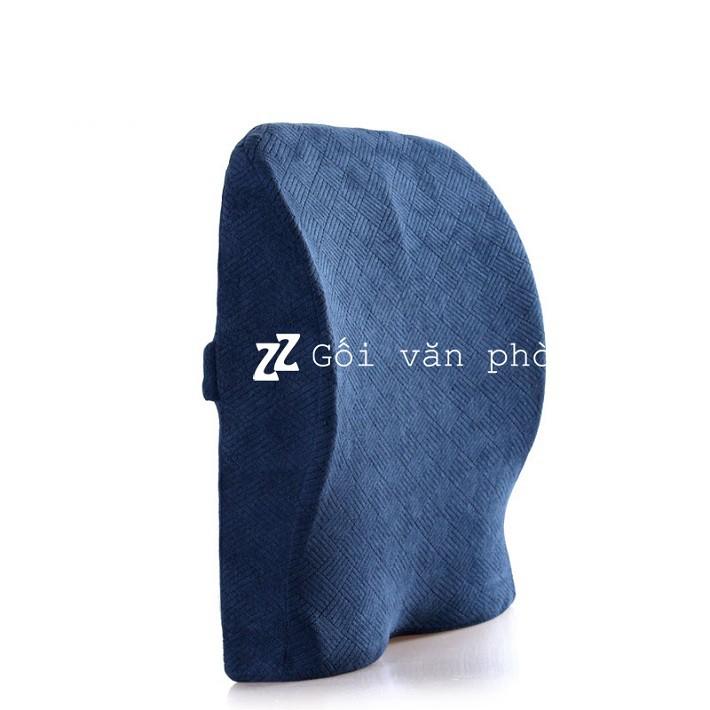 Gối tựa lưng + lót ghế đa năng 2 trong 1 ZURI PILLOW GTL-04 Chống Đau Mỏi Lưng, Đau Cột Sống