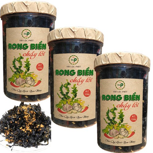 RONG BIỂN CHÁY TỎI CAO CẤP TLP - COMBO 3 HŨ