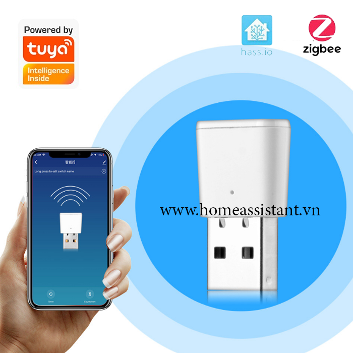Router Khuếch Đại Kích Sóng Zigbee Tuya ZKD01