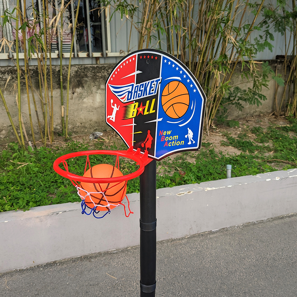 Bộ đồ chơi trụ bóng rổ cho bé cỡ nhỏ BABY PLAZA UL222501 (cao 100 cm)