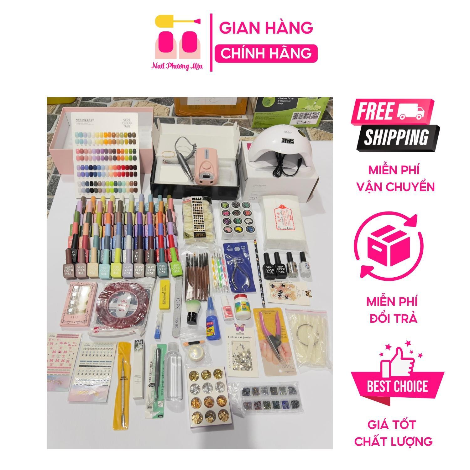 Combo Dụng Cụ Nail Cá Nhân Số 12 Chuyên Nghiệp Nhà Nail Phương Miu, Chất Lượng Cao Cho Thợ Nail Đẹp, Làm Nail Tiện Lợi Nữ Women