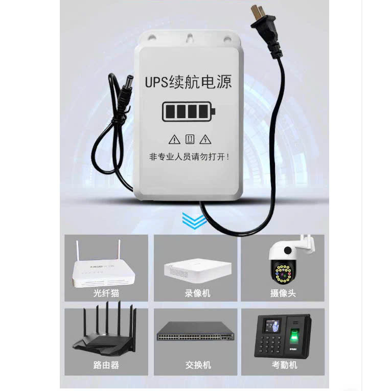 Nguồn Pin Dự Phòng Modem Wifi Camera 12V - 2A Loại Tốt: Giải Pháp Wifi Không Ngừng Khi Mất Điện