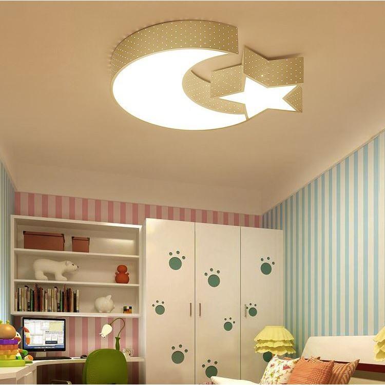 Đèn trần BOSTE với 3 chế độ ánh sáng, tiết kiệm điện năng, trang trí nội thất sang trọng - kèm điều khiển từ xa - .