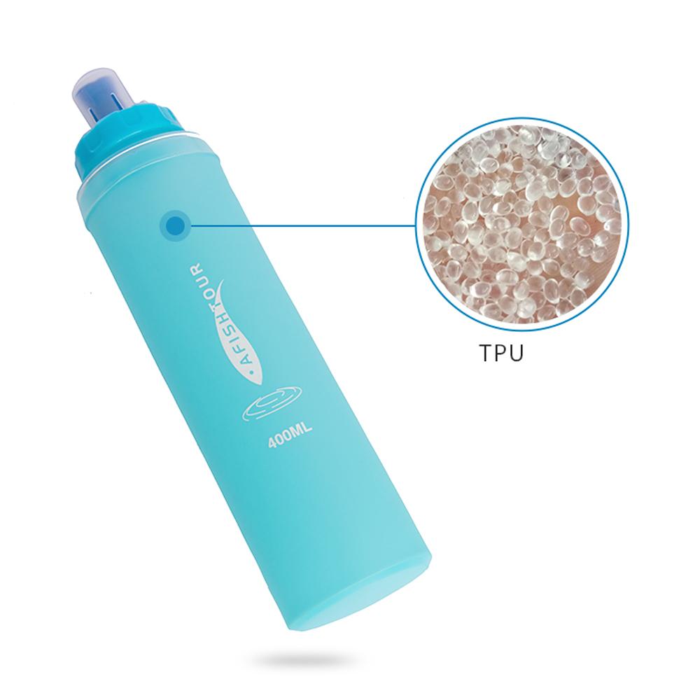 Túi nước thể thao 300ML/400ML loại mềm cầm cho hoạt động thể thao chạy bộ ngoài trời