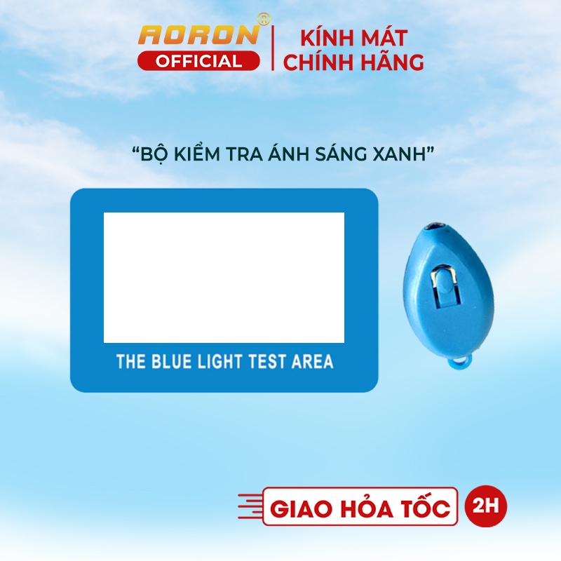 Bộ Test Ánh Sáng Xanh, Dụng Cụ Chuyên Dụng Kiểm Tra Mắt Kính Chống Tia Sáng Xanh APK079