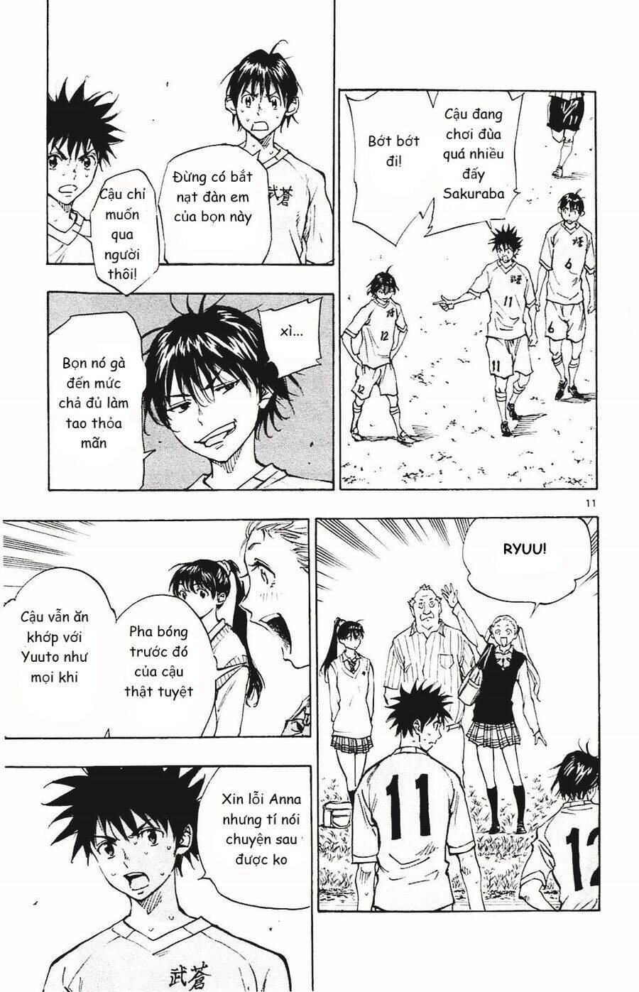 be blues! - ao ni nare chapter 129 11