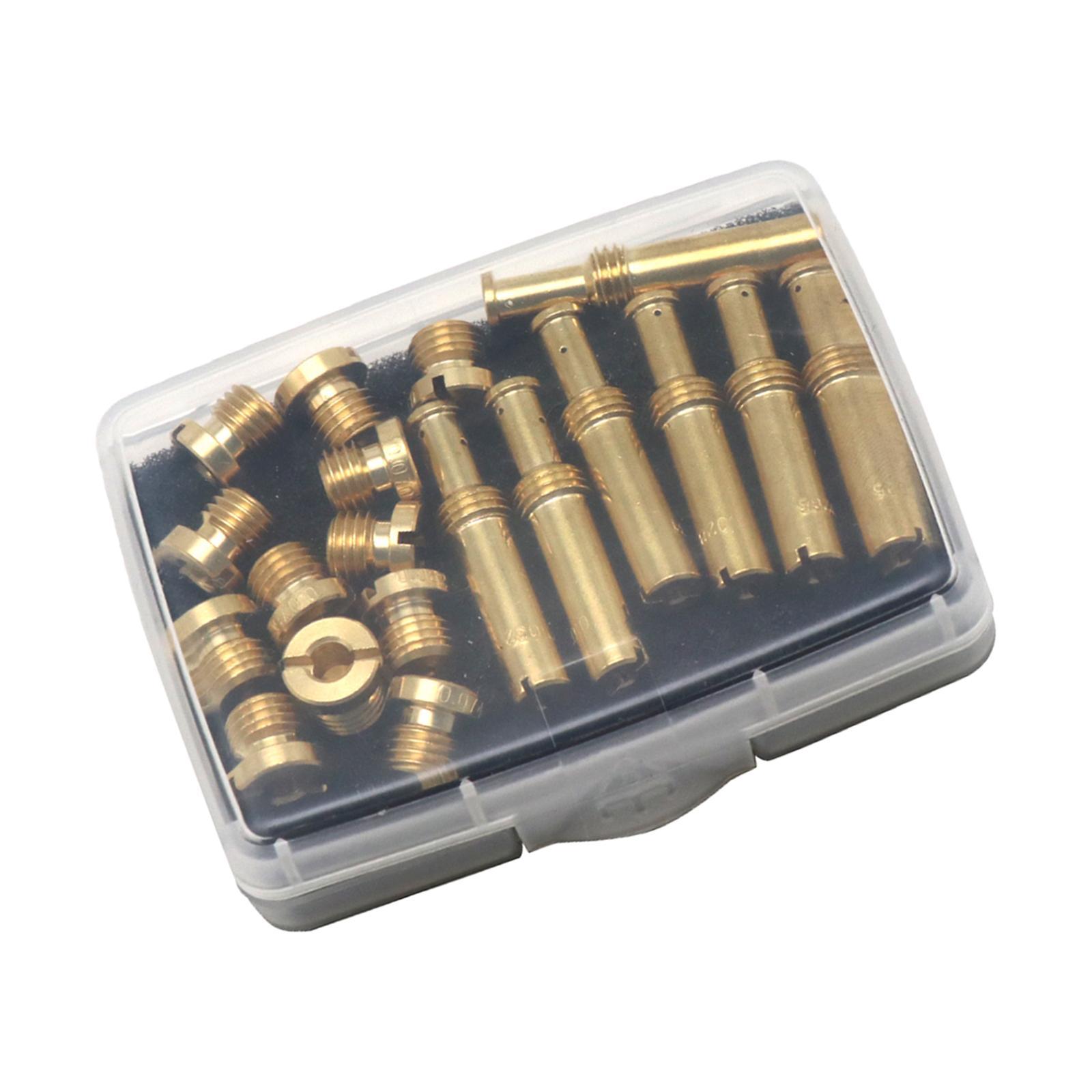 19Pcs Jet Assortment for Super E Carburetors Replace Parts