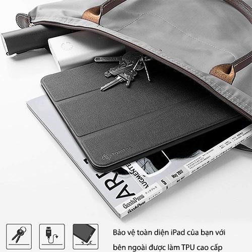 BAO DA TOMTOC SMART COVER SLIM WITH PEN HOLDER FOR IPAD 10.5NCH