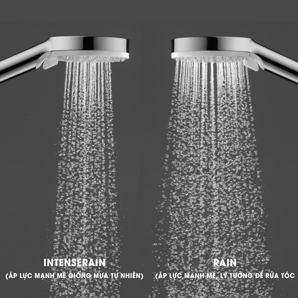 Tay sen kèm thanh trượt hansgrohe Crometta 65 26532