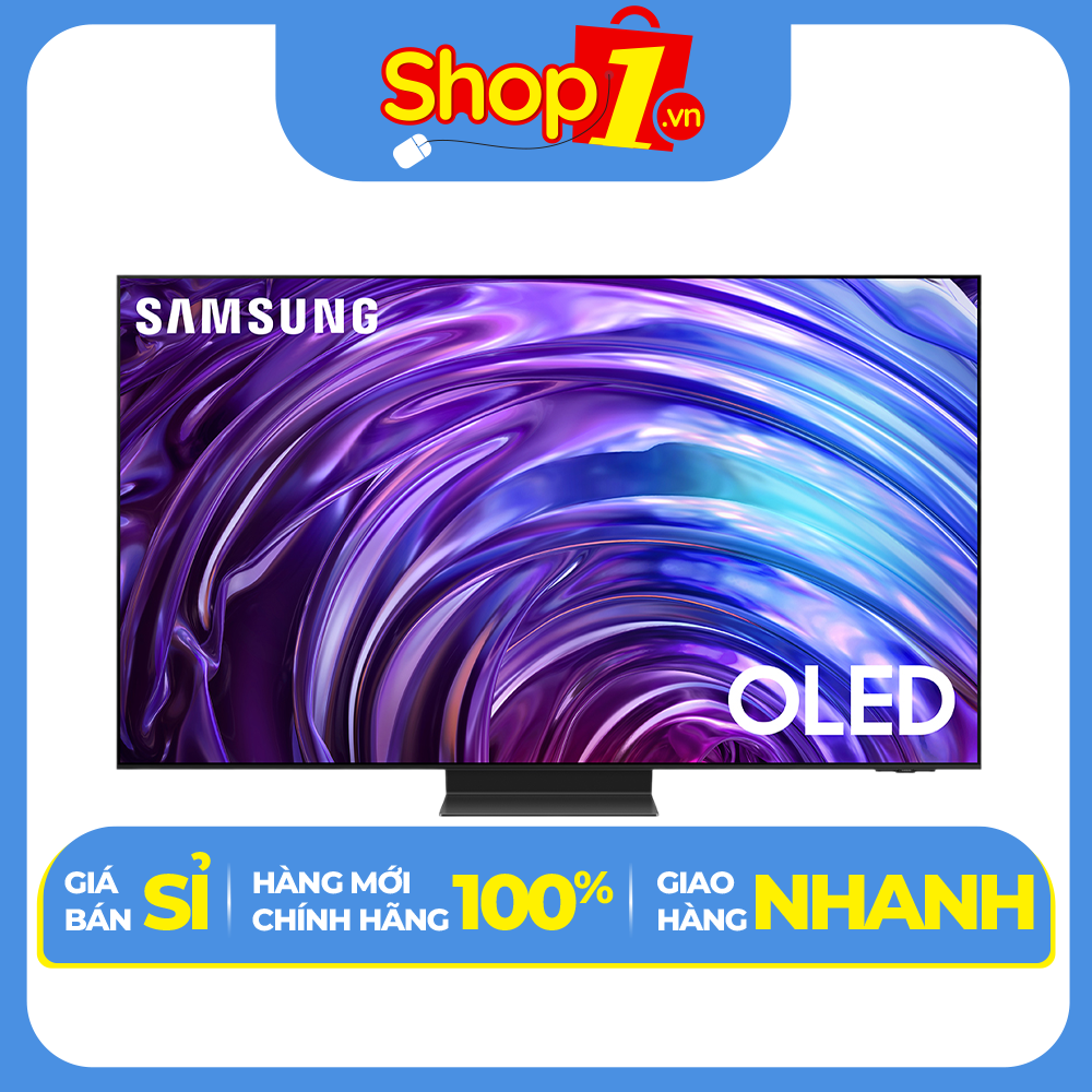 Smart Tivi OLED Samsung 4K 77 Inch QA77S95D QA77S95DA 77S95DA 77S95D - Hàng chính hãng - Chỉ giao HCM