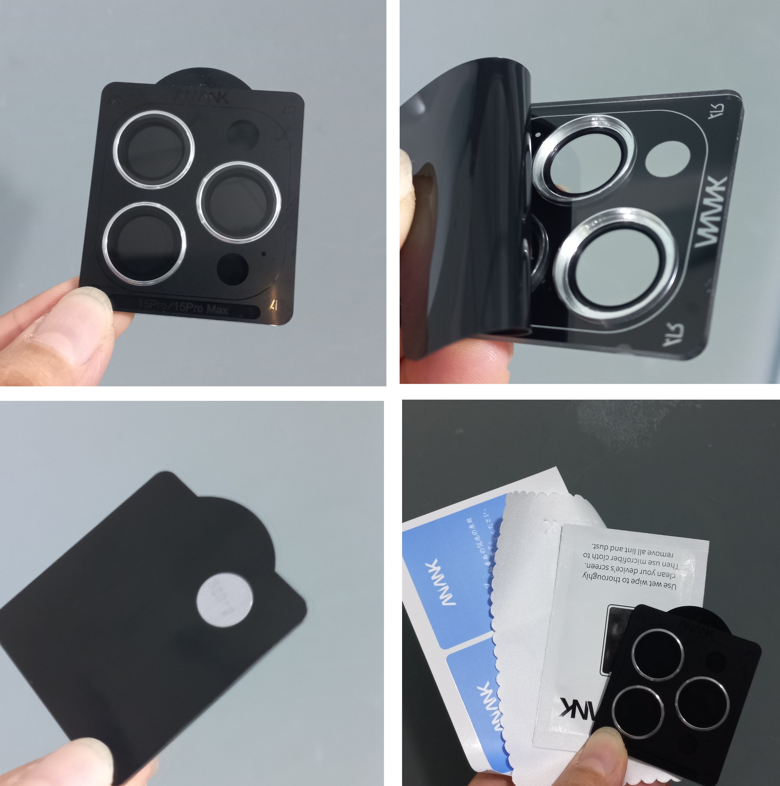Mắt dán bảo vệ camera cao cấp ANANK AR cho iP 15 pro / 15Pro Max _ hàng chính hãng