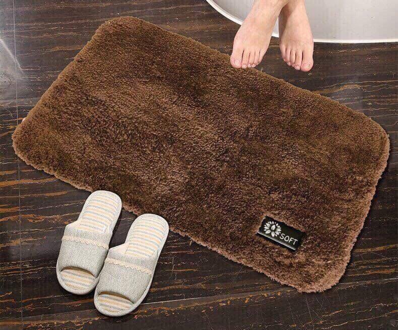 THẢM TRẢI SÀN NHÀ LAU CHÂN SIÊU THẤM HÚT NƯỚC SOFT 50*80CM, NHIỀU MÀU PHÙ HỢP VỚI MỌI KHÔNG GIAN PHÒNG KHÁCH, PHÒNG NGỦ, NHÀ BẾP,... MANG TÍNH THẨM MỸ CAO