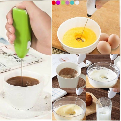 Máy đánh trứng và tạo bọt cafe mini cầm tay