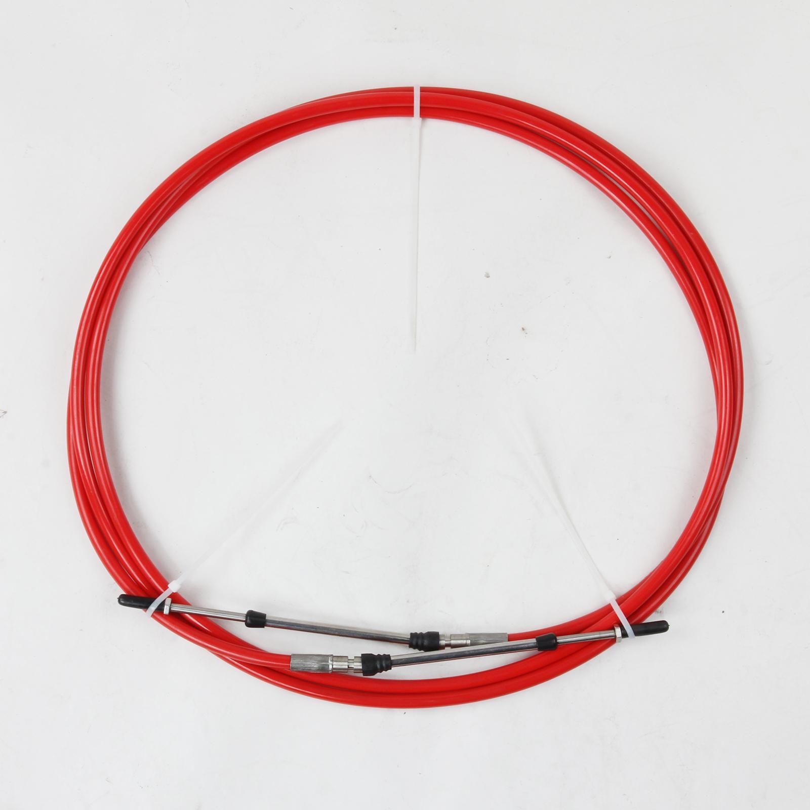 2x 15Ft Boat Marine Throttle Control Cable for Yamaha Outboard
