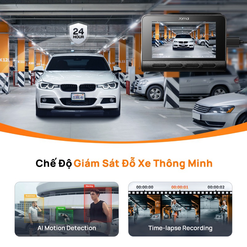 Camera Hành Trình Sothing 70mai Dash Cam A810 4K- Hàng chính hãng