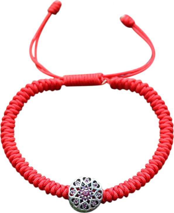 Vòng Kết Dây Đỏ Charm Ngọc Quý Gemstones GA6