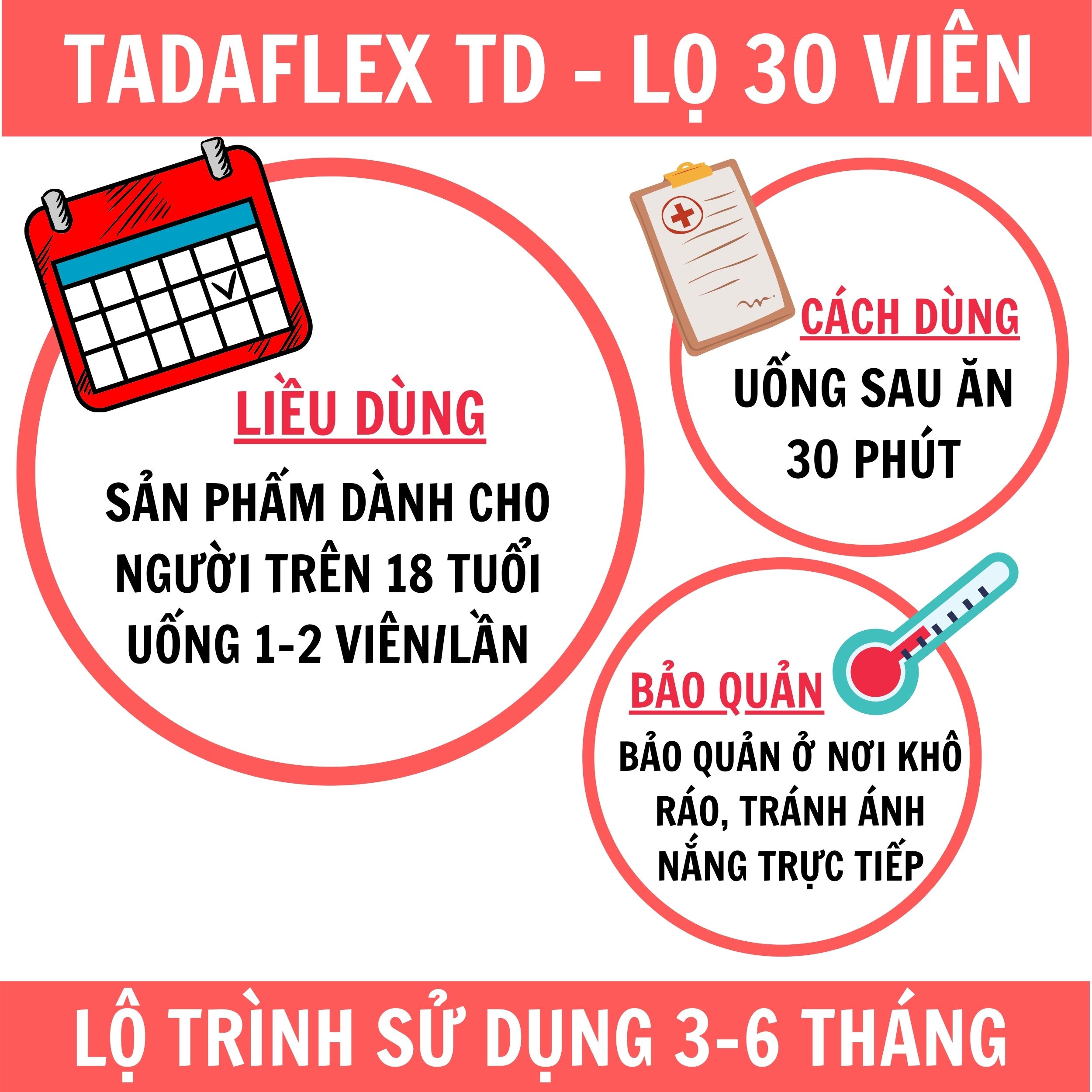 VIÊN VAI GÁY TADAFLEX - Bảo vệ và nuôi dưỡng sụn khớp, giúp xương khớp chắc khỏe, hỗ trợ giảm các triệu chứng đau mỏi vai gáy, viêm khớp, thấp khớp (Hộp 30 viên)