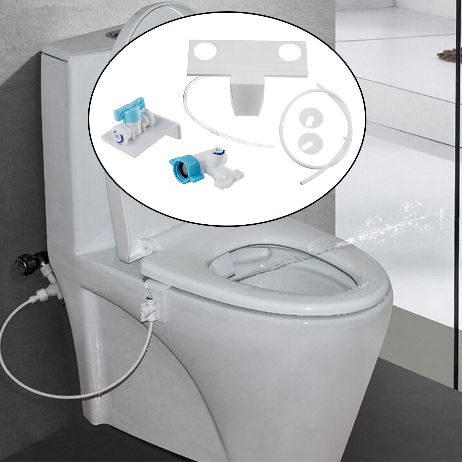 Universal Bidet Attachment for Toilet with Nozzle for Household