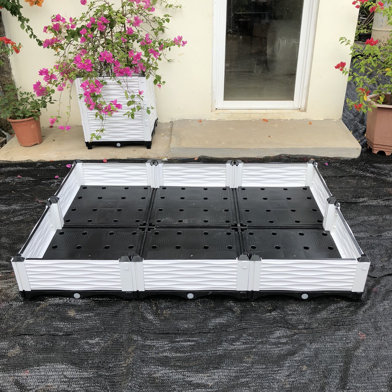 Phụ Kiện Chậu Ghép Thông Minh Trồng Cây, Trồng Rau, Trồng Hoa Cây Cảnh, Bền, Đẹp, Dễ Sử Dụng