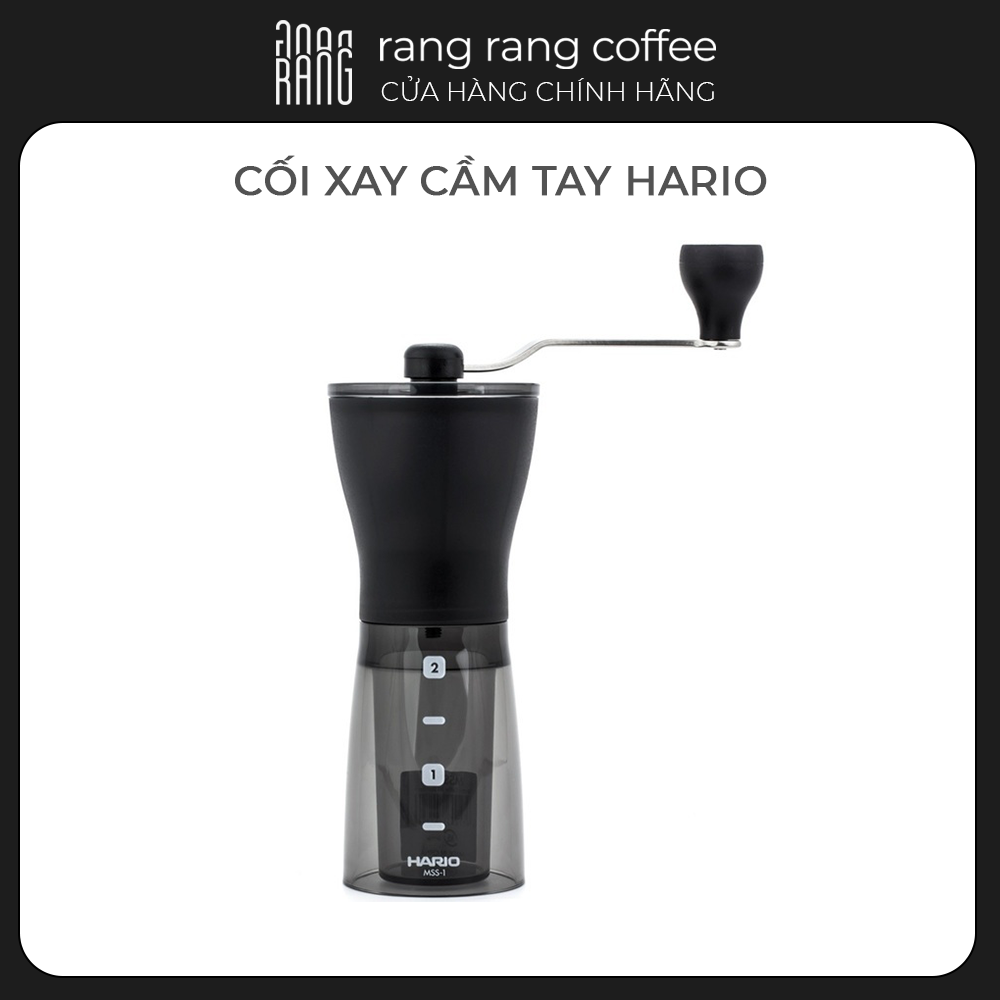 Cối xay cà phê Hario Mini Slim Plus, Máy xay cà phê cầm tay Hario Grinder X Series