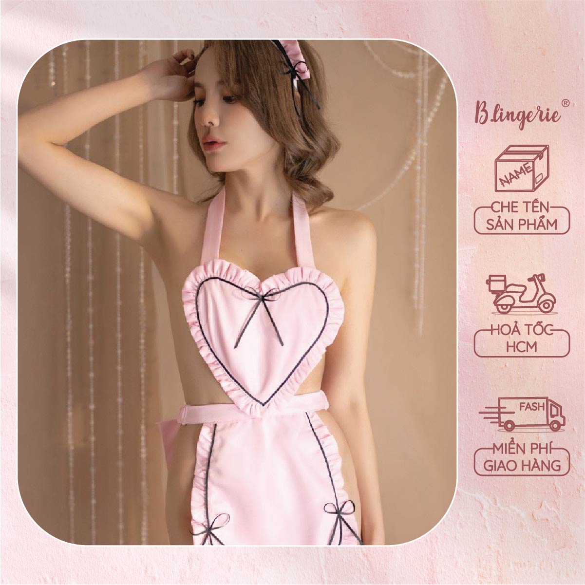 Đồ Ngủ Cosplay Cô Hầu Ngọt Ngào (Không kèm tất) - B.Lingerie