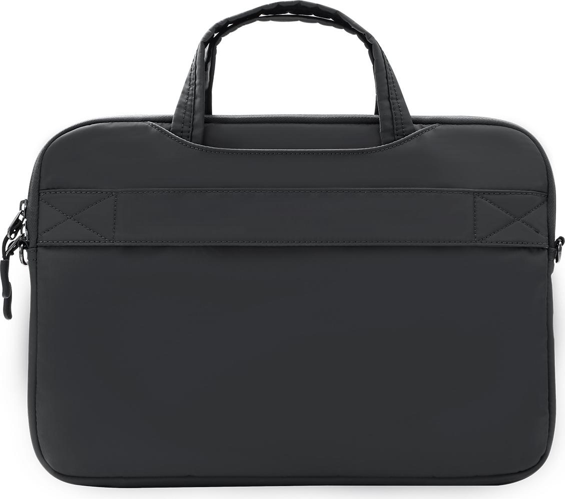 Túi xách chống nước Baseus Basics Series 16&quot; inch Shoulder Computer Bag - Màu đen xám - Hàng chính hãng