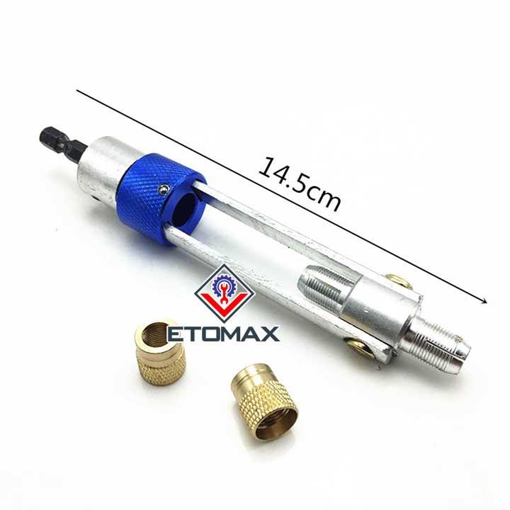 Bộ dụng cụ khoan và bắt vít hai đầu xoay thông minh