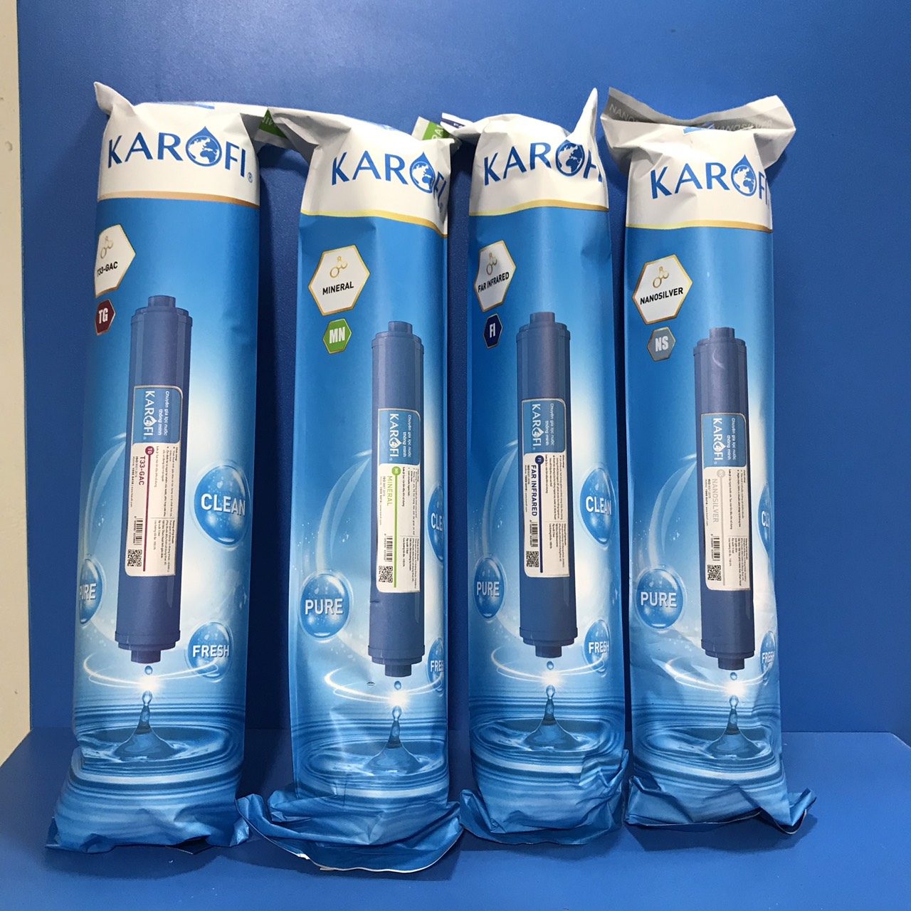 Combo 4 Lõi Chức Năng Karofi T33, Min, Far, Nano - Hàng Chính Hãng