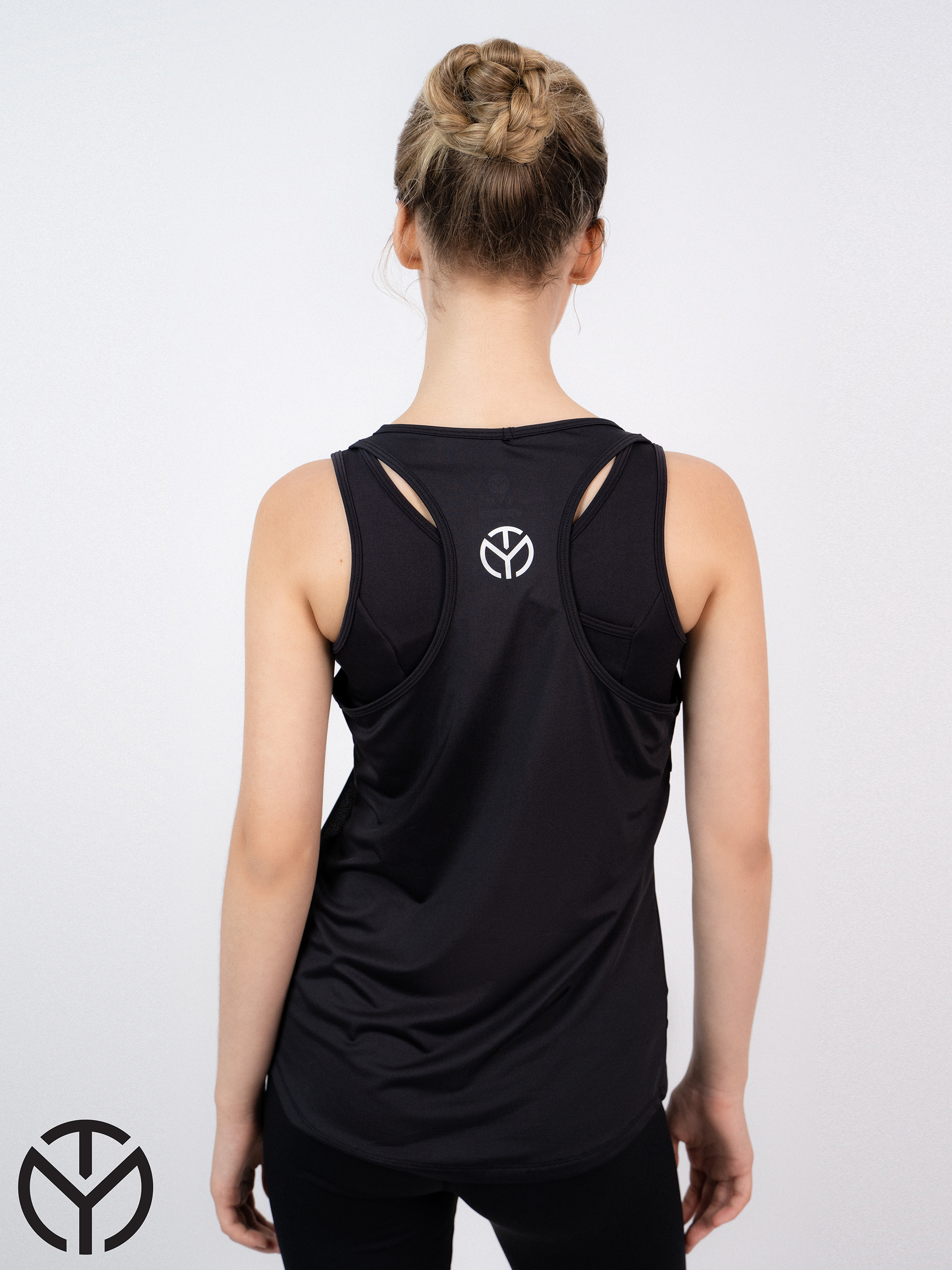 Áo Tank Top Thể Thao Nữ Tập Gym Yoga TYM TTWT004 - Form Rộng, Phối Lưới Eo - TYM Fashion