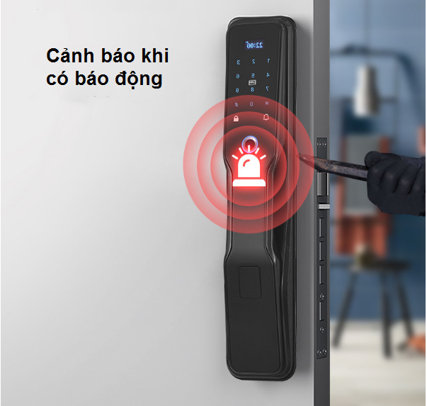 Khóa Cửa Thông Minh Wifi Dùng Ứng Dụng Tuya SHP-DL11C