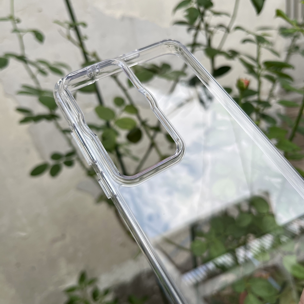 Ốp lưng dành cho Huawei P60 Pro - P60 viền dẻo lưng giả kính