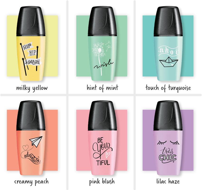 Bút đánh dấu Stabilo Boss Original Mini Pastellove Highlighter