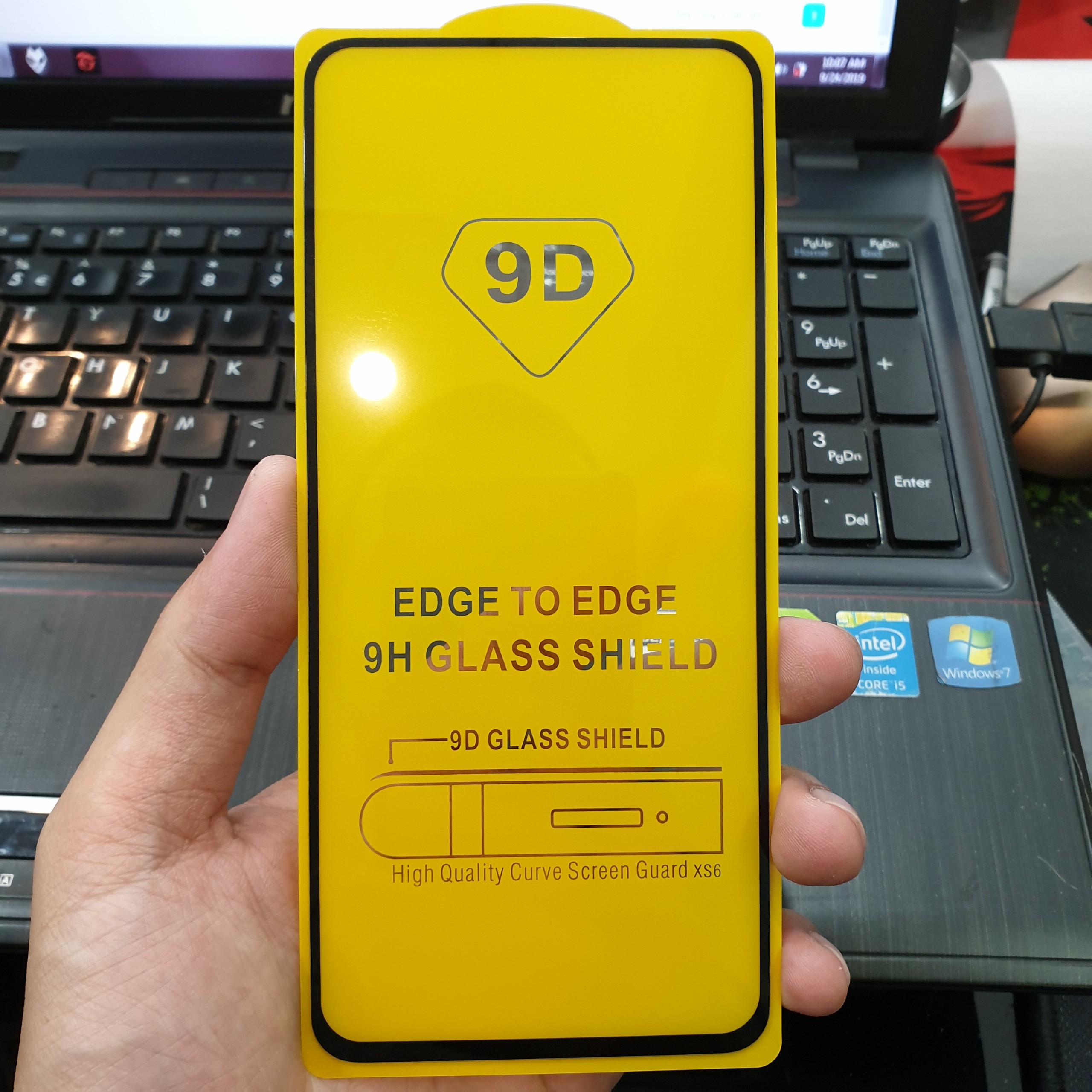 Kính cường lực 9D full màn hình cho Samsung A80 / A90