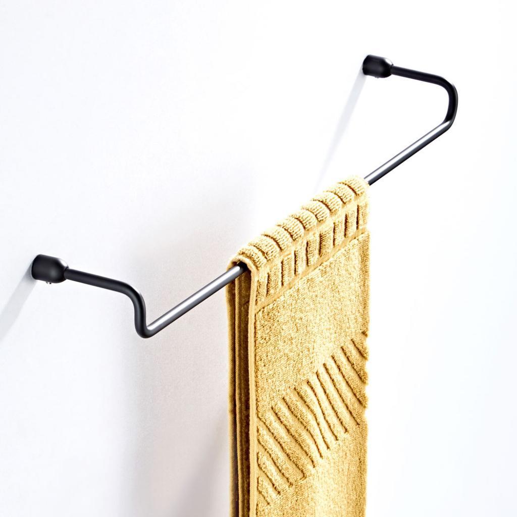Brass Bathroom Towel Rack Towel Shelf Wall Mounted Towel Bar