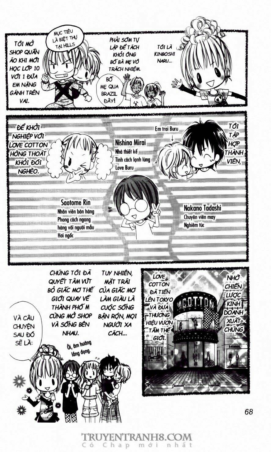 tiệm thời trang, love cotton chapter 34 8