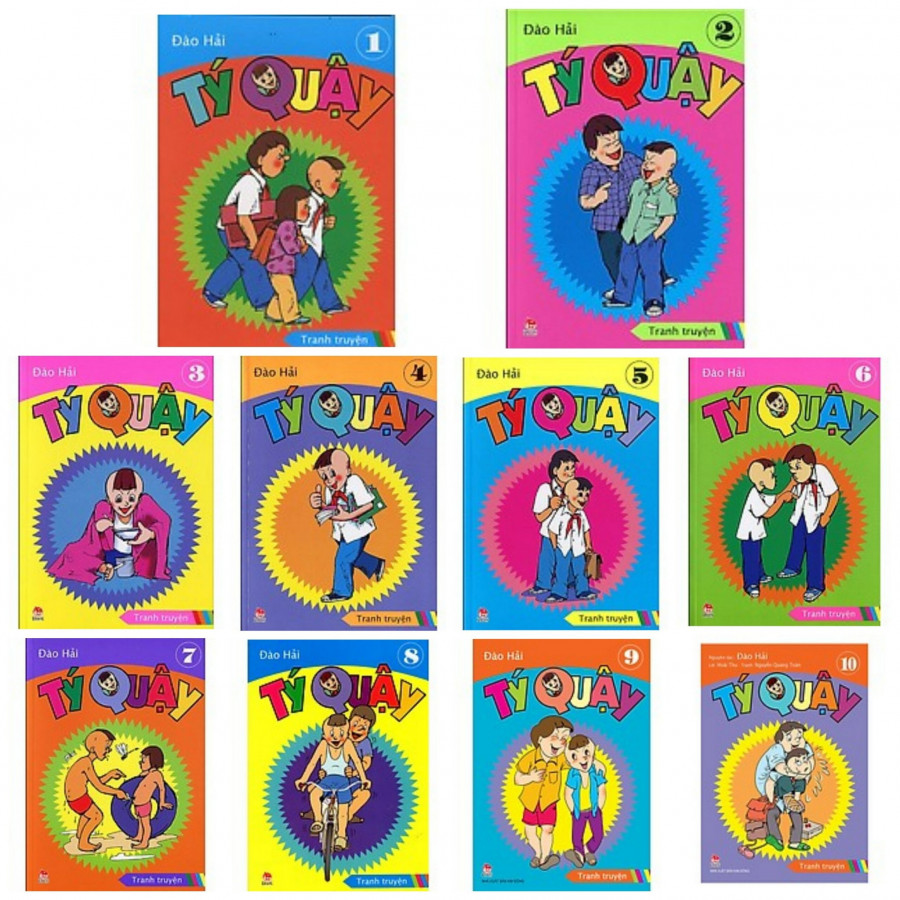 Combo trọn bộ 10 cuốn tý quậy