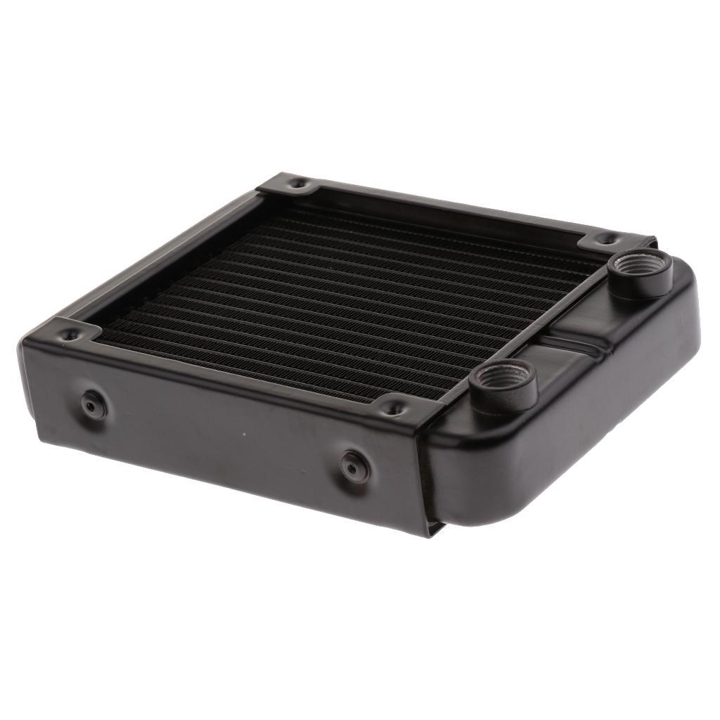 120mm 18Pipe Computer Radiator Water Cooler For CPU Heatsink Aluminum Screw